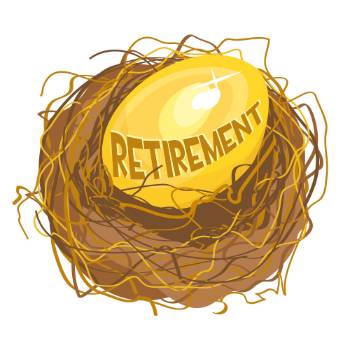 Retirement Savings Graphic 